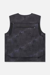 RTA Ibra Utility Vest Black Marble at Gravity NYC